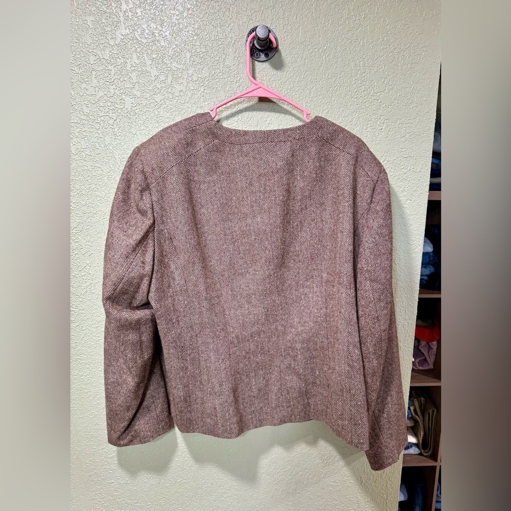 Evan Picone Women's Brown Blazer - Picture 3 of 3